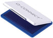 Q - CONNECT stempelkussen in metalen doosje, ft 110 x 70 mm, blauw - OfficeTown