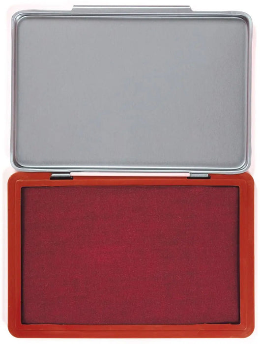Q - CONNECT stempelkussen in metalen doosje, ft 110 x 70 mm, rood - OfficeTown
