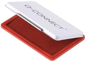 Q - CONNECT stempelkussen in metalen doosje, ft 110 x 70 mm, rood - OfficeTown