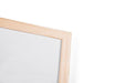 Q - CONNECT whiteboard, met houten frame, melamine, 90 x 120 cm - OfficeTown