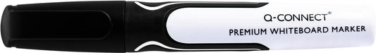 Q - CONNECT whiteboardmarker, 3 mm, ronde punt, zwart - OfficeTown