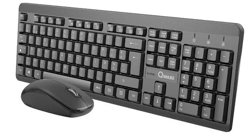 Qware draadloze toetsenbord en muis set Nottingham, azerty - OfficeTown