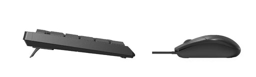 Qware Hamilton toetsenbord, qwerty met muis voor beide handen - OfficeTown