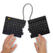 R - Go Split Break ergonomisch Bluetooth toetsenbord, azerty, zwart - OfficeTown
