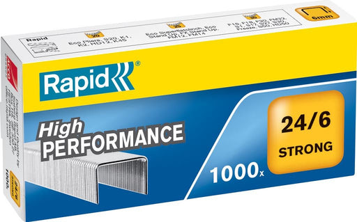 Rapid Nietjes 24/6, gegalvaniseerd, strong, doos van 1.000 nietjes - OfficeTown