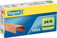 Rapid Nietjes 24/6, koper, doos van 1.000 nietjes - OfficeTown