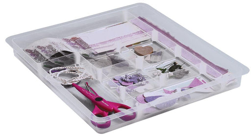 Really Useful Box Box, verdelers met 8 vakjes voor 7 l, transparant - OfficeTown
