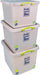 Really Useful Box Doos Gerecycled opbergdoos 60 l, nestbaar, grijs 3 stuks - OfficeTown