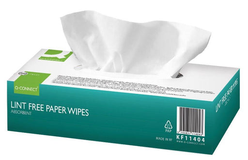 Reinigingsdoekjes Q - CONNECT voor oppervlakken droog, doos van 200 stuks - OfficeTown