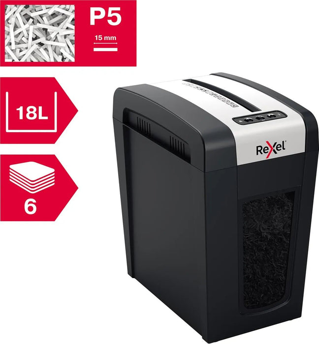Rexel Secure papiervernietiger MC6 - SL - OfficeTown