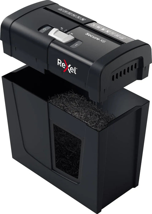 Rexel Secure papiervernietiger X6 - OfficeTown