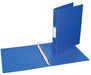 Ringband voor A4, 4 ringen van 25 mm, PVC, blauw - OfficeTown