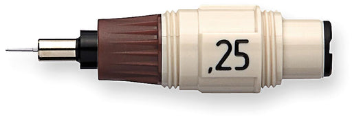 Rotring Isograph tekenkop, 0,25 mm, wit - OfficeTown