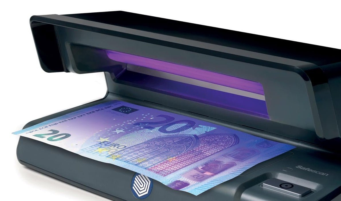 Safescan valsgelddetector 50, met UV valsgelddetectie, zwart - OfficeTown