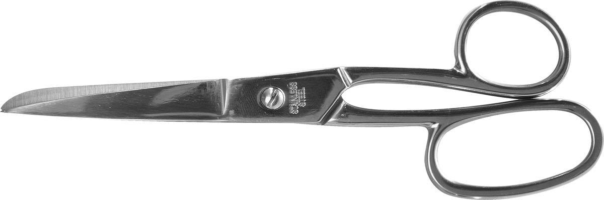 Schaar Desq 18 cm, verchroomd, asymmetrische ogen - OfficeTown