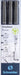 Schneider fineliner Pictus, etui met 3 stuks, zwarte houder van gerecycled plastic - OfficeTown
