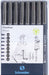 Schneider fineliner Pictus, etui van 8 stuks, zwart - OfficeTown