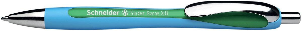 Schneider rollerbal Slider Rave XB, groen - OfficeTown