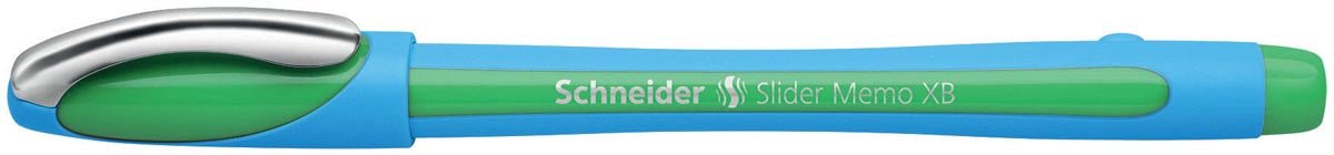 Schneider Slider Memo XB groene balpen met ViscoGlide® - technologie - OfficeTown