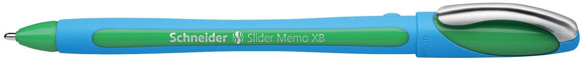 Schneider Slider Memo XB groene balpen met ViscoGlide® - technologie - OfficeTown