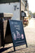 Securit krijtbord voor op de stoep Woody zwart afm. 55 x 85 cm - OfficeTown