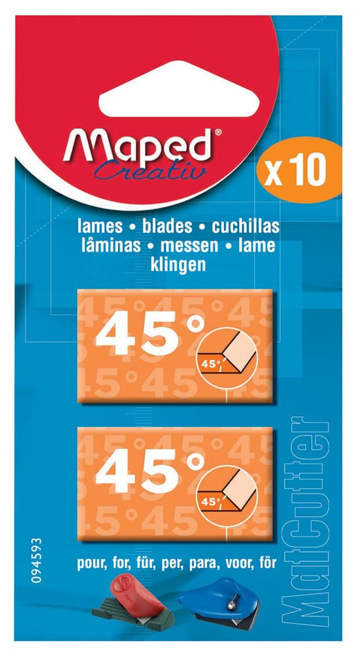 Snijder 45° vervangmessen met Cutter 45° + 5 vervangmessen. - OfficeTown