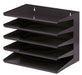 Sorteerrek 5 - delige set, zwart - OfficeTown