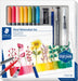 Staedtler Floral Watercolour Set, set van 12 stuks - OfficeTown