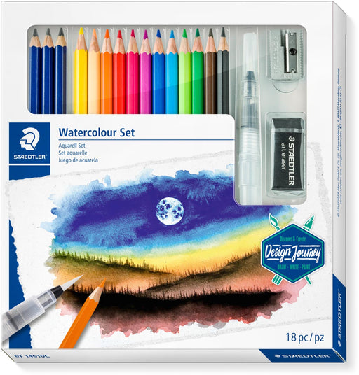 Staedtler Watercolour Set, set van 18 stuks - OfficeTown