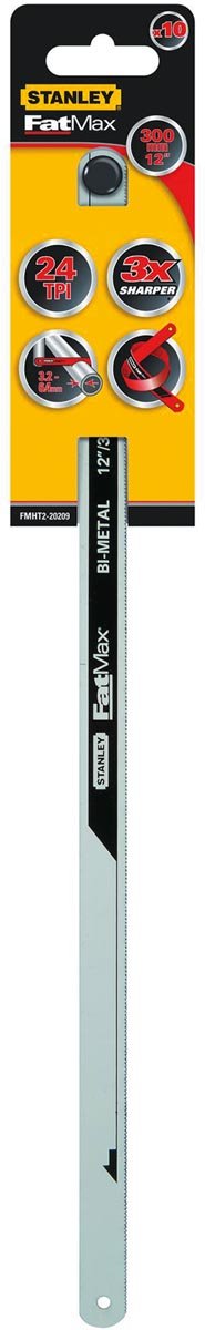 Stanley FatMax metaalzaagblad Bi - metaal, 300 mm, 24 TPI, 10 stuks - OfficeTown