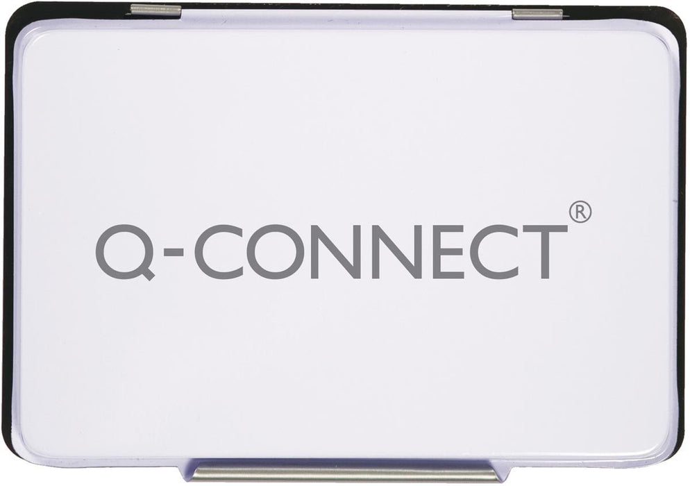 Stempelkussen Q - CONNECT, ft 90 x 55 mm, zwart - OfficeTown