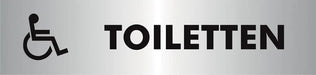 Stewart Superior zelfklevend pictogram toiletten voor gehandicapten - OfficeTown