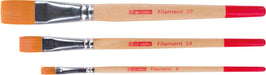 Talens Art Creation aquarelpenselen polyester plat, set van 3 penselen - > Set van 3 platte aquarelpenselen van Talens Art Creation - OfficeTown