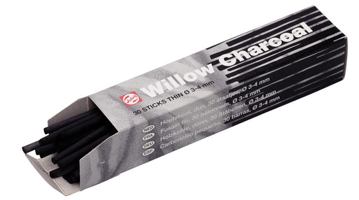Talens houtskool 3 - 4 mm, verpakking met 30 stokjes - OfficeTown