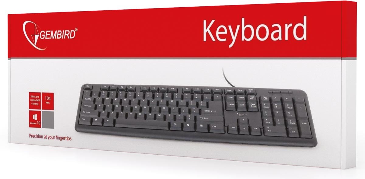 Toetsenbord met kabel AZERTY - formaat - OfficeTown