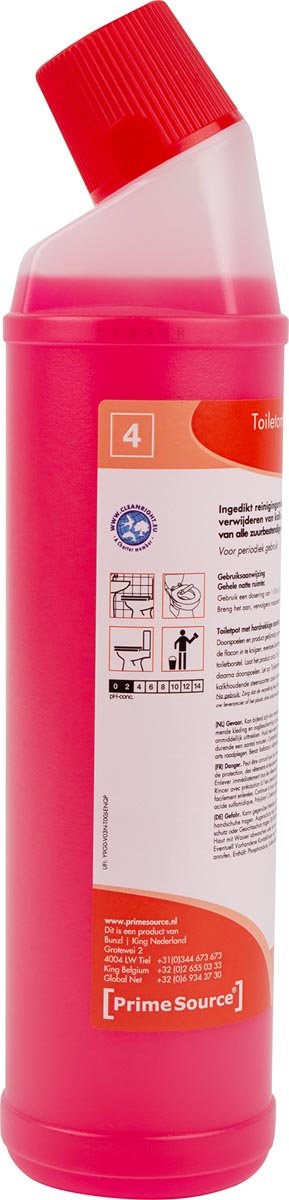 Toiletontkalker van Primesource, 750 ml fles - OfficeTown