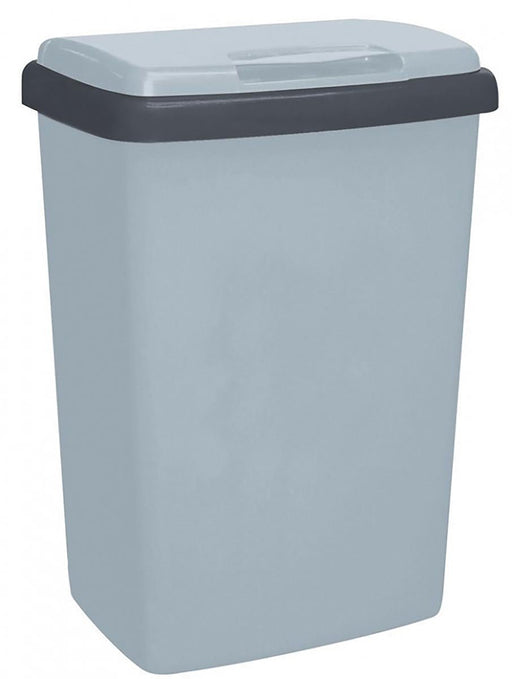 Top - Fix afvalbak 50 l, grijs - OfficeTown