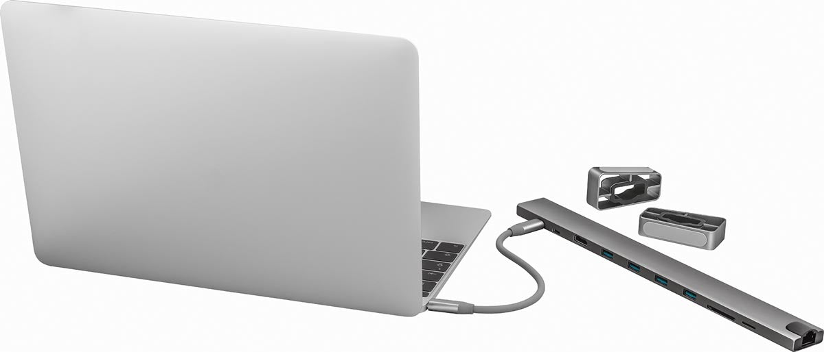 Trust Dalyx 10 - in - 1 USB - C Multiport Dock - OfficeTown