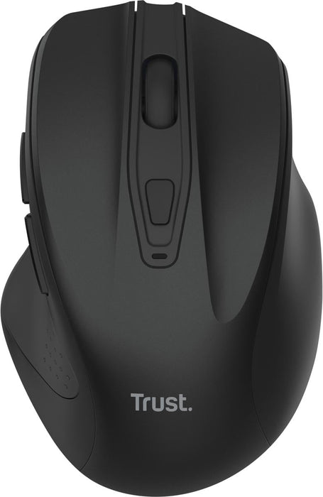 Trust Nito draadloze stille muis, zwart - OfficeTown