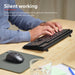 Trust Ody II draadloos stil toetsenbord en muis, azerty: - OfficeTown