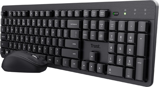 Trust Ody II draadloos stil toetsenbord en muis, qwerty - OfficeTown