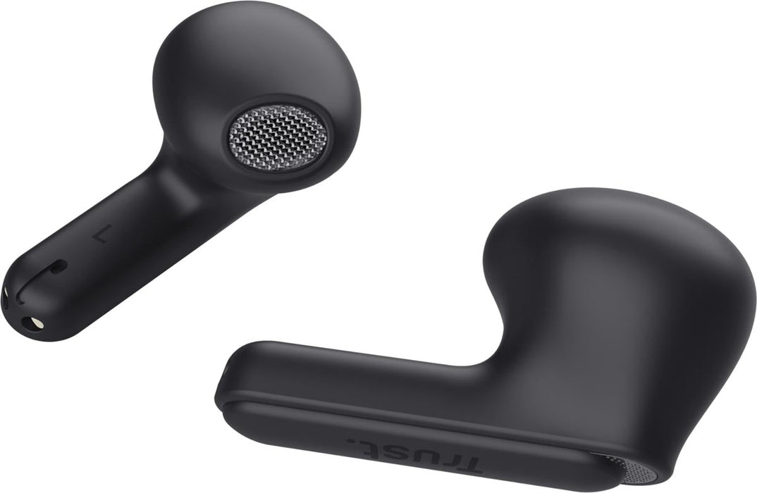 Trust Yavi Bluetooth draadloze oortjes, noice cancelling earphones, zwart - OfficeTown