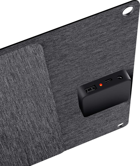 Trust Zuny opvouwbaar zonnepaneel, ideaal voor het opladen van smartphones en tablets, 40 W - OfficeTown
