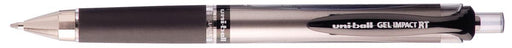 Uni - ball intrekbare roller Signo Breed GeI Impact RT zwart met 0,6 mm schrijfbreedte - OfficeTown