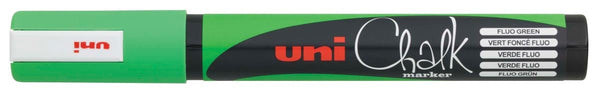 Uni-ball krijtmarker, ronde punt van 1,8 tot 2,5 mm, fluo groen