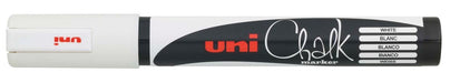 Uni - ball Krijtmarker wit, ronde punt van 1,8 - 2,5 mm - OfficeTown