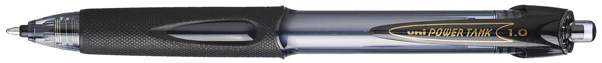 Uni - ball Power Tank RT balpen, zwart met antislip gripzone - OfficeTown