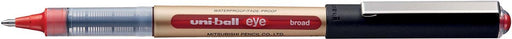 Uni - ball roller Eye Breed, punt 1 mm, rood - OfficeTown