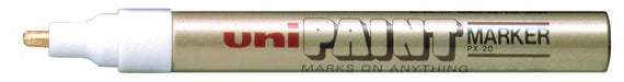 Uni Paint Marker PX - 20 goud - OfficeTown