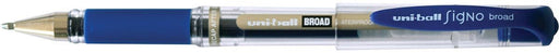 Uniball roller Signo Breed, 0,65 mm, blauw 12 stuks - OfficeTown